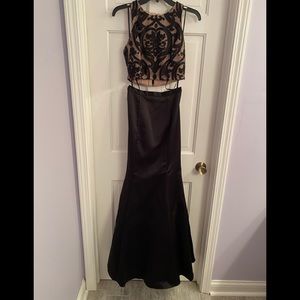 Black Two Piece Dress